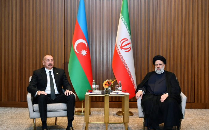  President Ilham Aliyev meets with Iranian counterpart in Astana 