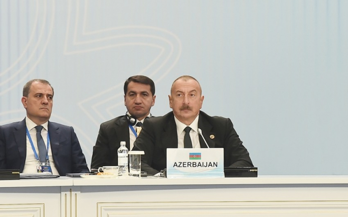     Presidente Aliyev  : "Siempre hay necesidad de aclarar nuestras posiciones"  