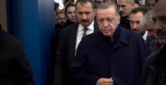 Ərdoğan müalicə alan mədən işçilərini ziyarət edib