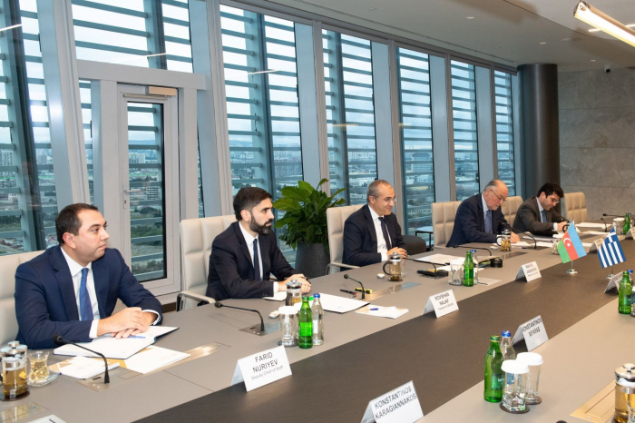 Azerbaijani and Greek ministers of energy discuss cooperation in energy field 