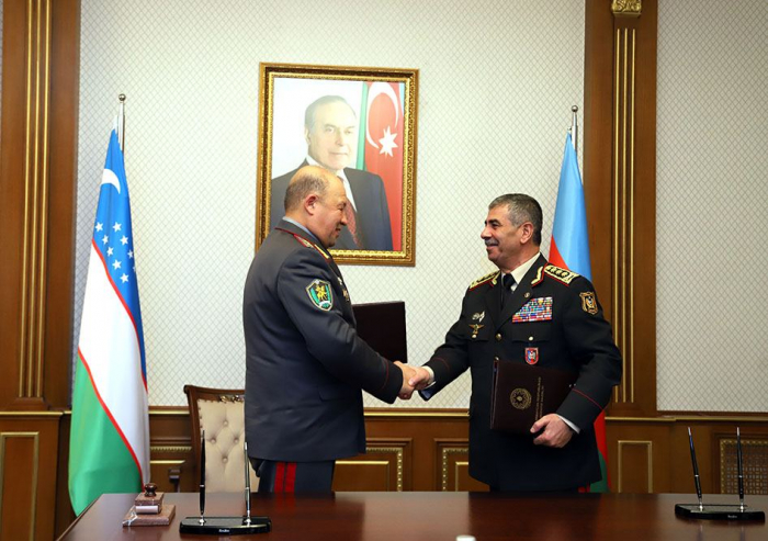   Azerbaijani, Uzbek defense ministries sign bilateral cooperation plan for 2023  