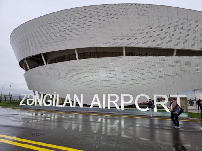    Zəngilan aeroportuna ilk mülki təyyarə reysi həyata keçirilib   