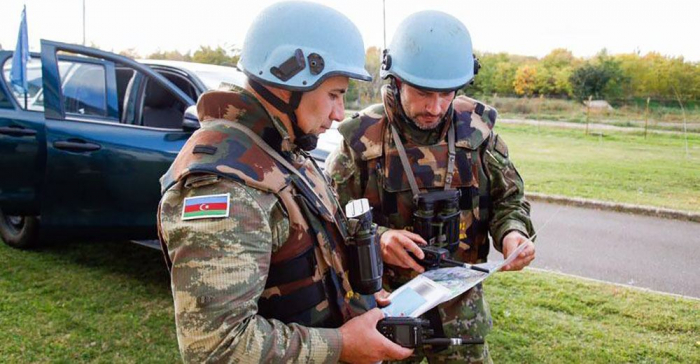 Azerbaijani servicemen attend NATO