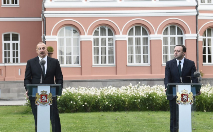     Ilham Aliyev:   "Um ein Transitland zu sein, muss man gute Beziehungen zu Ihren Nachbarn haben"  