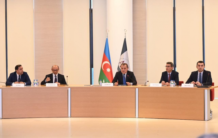   Azerbaijan FM meets with heads of diplomatic missions of the EU member states in Azerbaijan  