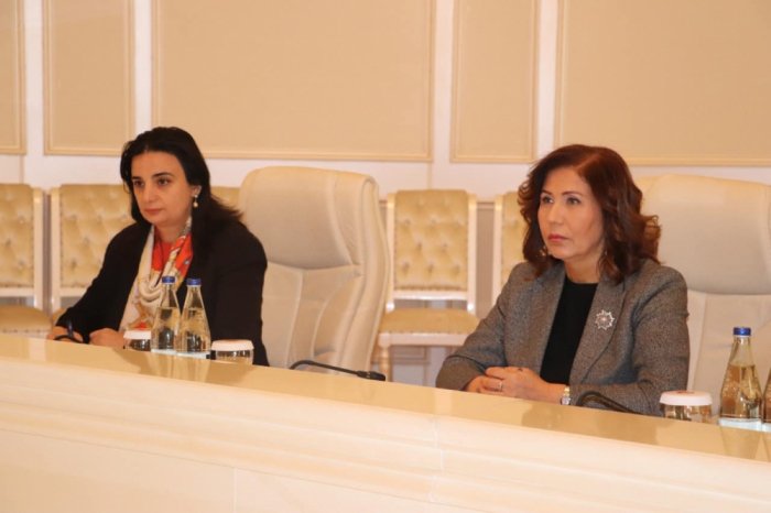 Bahar Muradova Gəncədə vətəndaşları qəbul edib