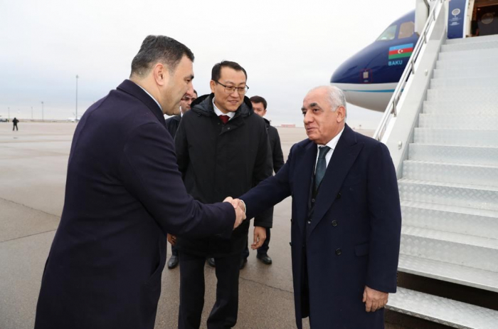 Azerbaijani PM arrives in Kazakhstan for working visit 