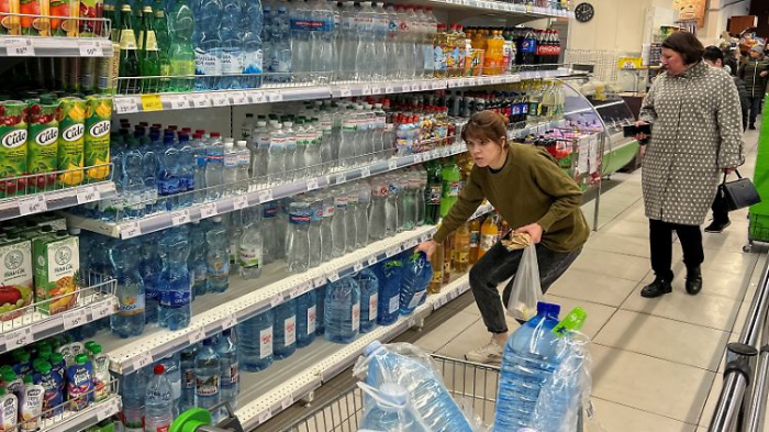 Wasserversorgung in Kiew größtenteils unterbrochen