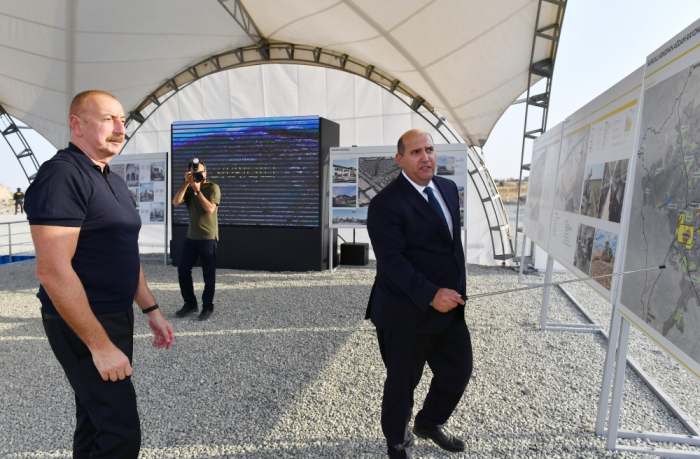   Foundation stone laid for Sarijali village of Azerbaijan