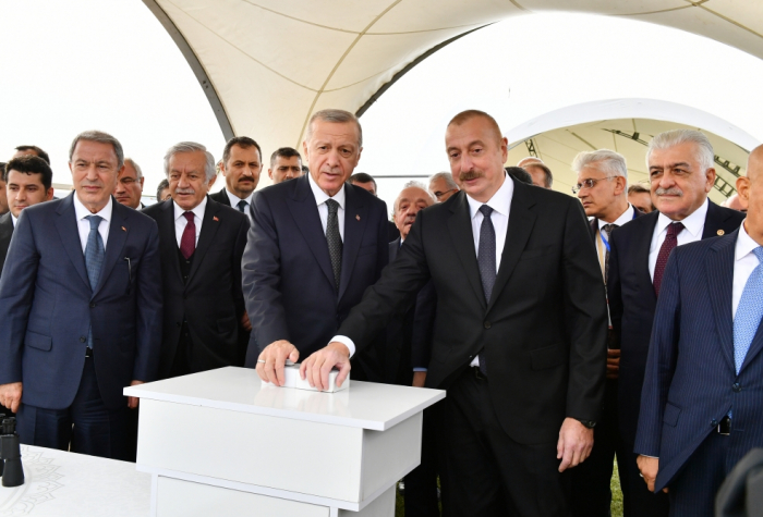  Foundation stone laid for “Azerbaijan-Turkiye International Forestry Training Center”, “Smart Seedlings" and "Friendship Forest" Complex 