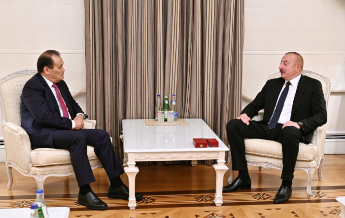  President Ilham Aliyev receives OTS Secretary General  - UPDATED