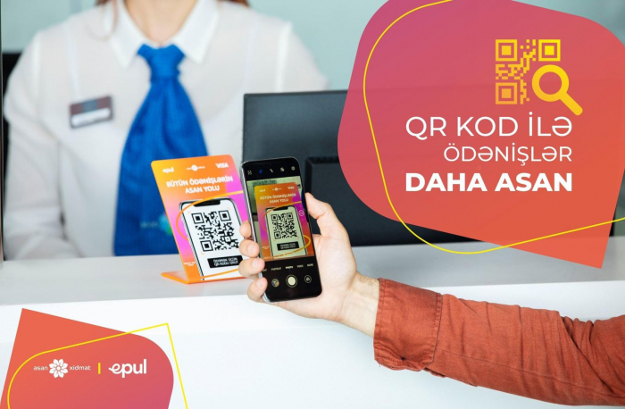"ASAN xidmət"də ödənişləri QR kodla ödəmək imkanı təmin edilib
"ASAN xidmət"də ödənişləri QR kodla ödəmək imkanı təmin edilib
