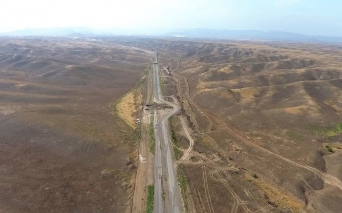 Şükürbəyli–Cəbrayıl avtomobil yolu istifadəyə verildi
Şükürbəyli–Cəbrayıl avtomobil yolu istifadəyə verildi
