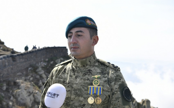“Bartaz yüksəkliyini azad edərkən düşmənə qarşı hiylə taktikası işlətdik” “Bartaz yüksəkliyini azad edərkən düşmənə qarşı hiylə taktikası işlətdik”