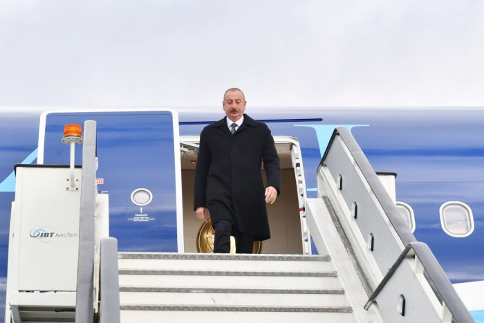 Le président Ilham Aliyev s’est rendu en Russie pour une visite de travail - PHOTOS