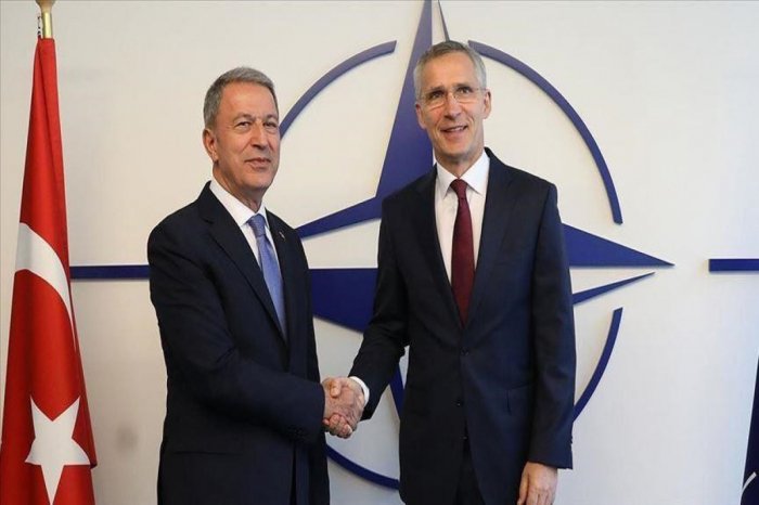     Akar NATO-nun Baş katibi ilə görüşüb     
