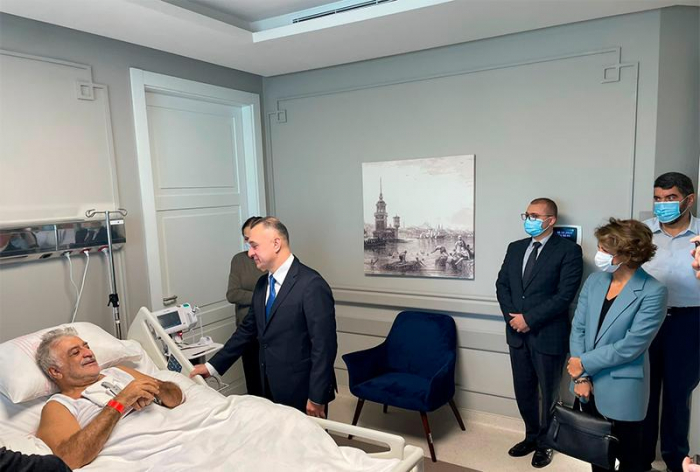    Azərbaycanın səhiyyə naziri Şamil Ayrımı ziyarət edib -    FOTO      