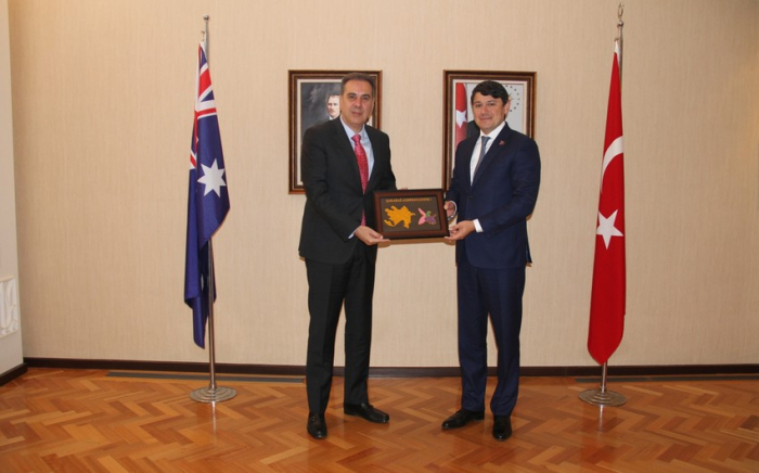  Es wurden die gemeinsamen Aktivitäten der aserbaidschanischen und türkischen Gemeinden in Australien besprochen -FOTOS