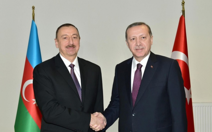   Presidente Ilham Aliyev felicita a Recep Tayyip Erdogan  