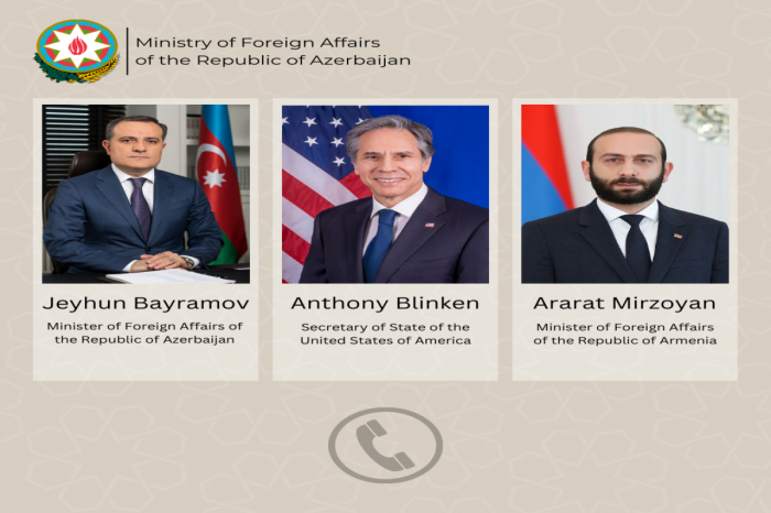  Por iniciativa de Blinken, los jefes de la diplomacia de Azerbaiyán y Armenia mantinenen conversación telefónica 