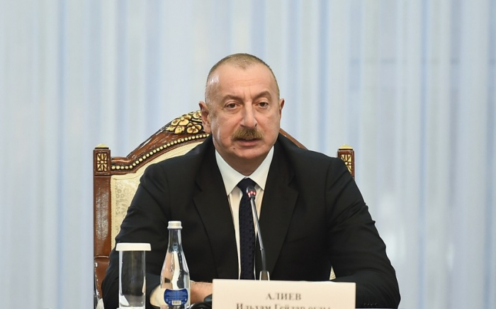   İlham Əliyev Sadır Japarova təşəkkür edib     
