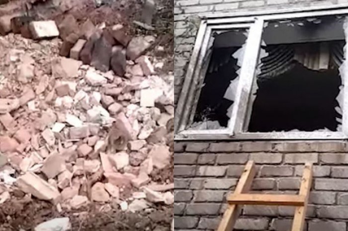    Donbasda azərbaycanlıların evi vuruldu -    VİDEO     
   