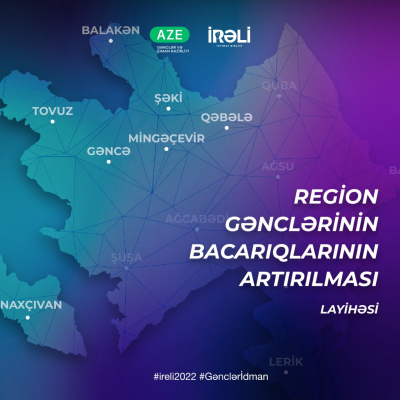 Region gəncləri üçün “İrəli”dən yeni layihə Region gəncləri üçün “İrəli”dən yeni layihə
