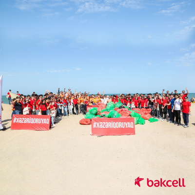 "Bakcell"in dəstəyilə növbəti "Xəzəri qoruyaq!" kampaniyası 