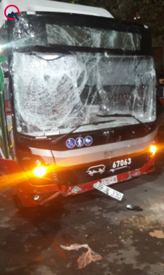 Bakıda 30 saylı avtobus mağazanı vurdu Bakıda 30 saylı avtobus mağazanı vurdu