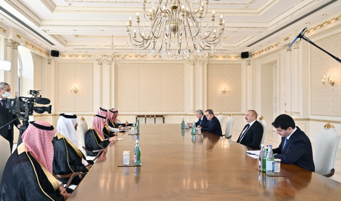  President Ilham Aliyev received Foreign Minister of Kingdom of Saudi Arabia 