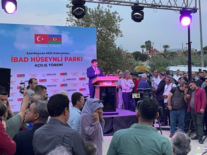 Park named after Azerbaijani national hero Ibad Huseynli inaugurated in Turkiye