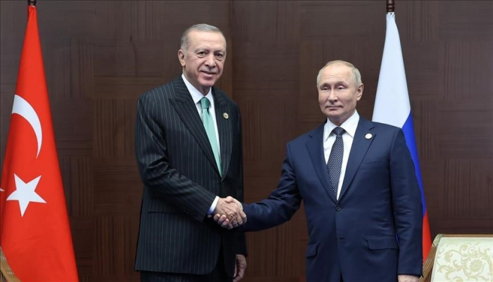  Rencontre Erdogan-Poutine à Astana, au Kazakhstan 