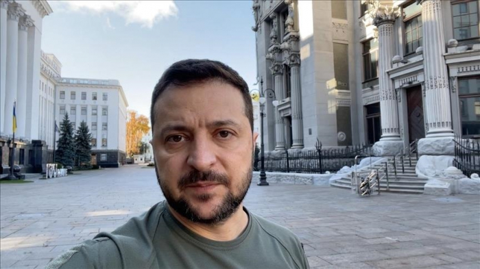 Le président ukrainien appelle l