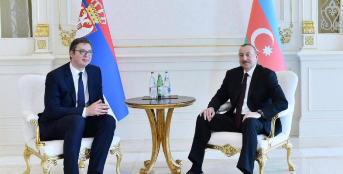     Serbiya Prezidenti:  “İlham Əliyev olmasaydı, qaz və elektrik enerjisi təchizatı bizim üçün çətin olardı” 