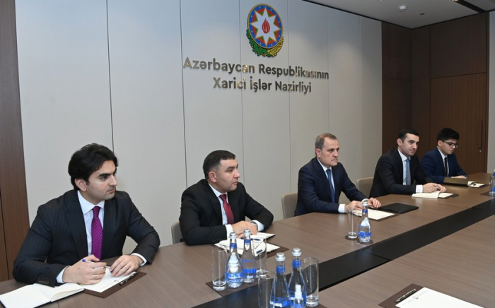 Ceyhun Bayramov Putinin xüsusi nümayəndəsi ilə müzakirələr aparıb Ceyhun Bayramov Putinin xüsusi nümayəndəsi ilə müzakirələr aparıb