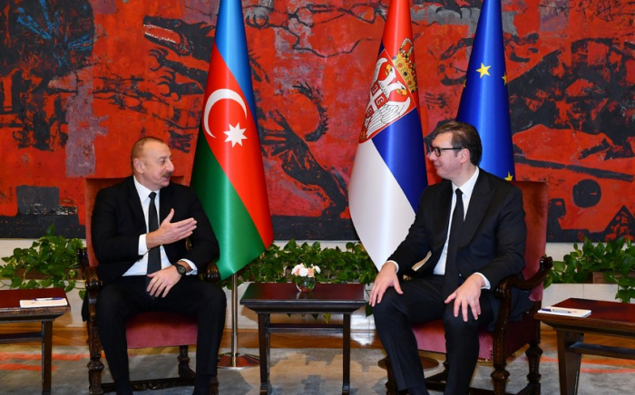 İlham Əliyev: "Özünümüdafiə haqqı bütün dövlətlərə, o cümlədən Azərbaycana şamil edilməlidir"
İlham Əliyev: "Özünümüdafiə haqqı bütün dövlətlərə, o cümlədən Azərbaycana şamil edilməlidir"