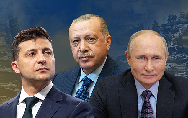    Ərdoğan, Putin və Zelenski taxıl dəhlizini müzakirə edəcək  
   