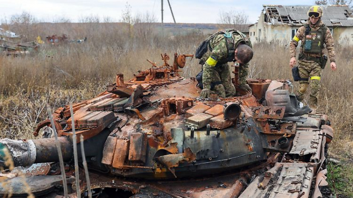 Russische Soldaten frustriert über Panzer-Verluste