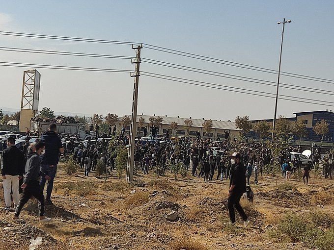 Protest held in Iran regarding death of Azerbaijani woman 