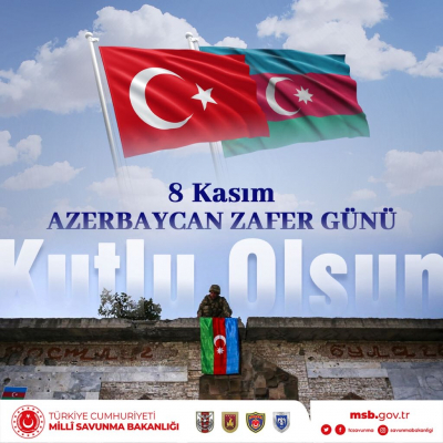   Turkish Defense Ministry congratulates Azerbaijan: 