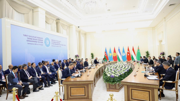  Meeting of FMs of member countries of Organization of Turkic States kicks off  