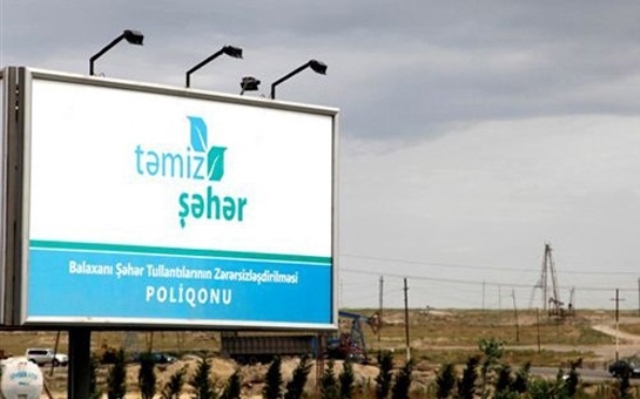 Azad edilmiş ərazilərdə tullantılar üçün 9 poliqon olacaq
Azad edilmiş ərazilərdə tullantılar üçün 9 poliqon olacaq
