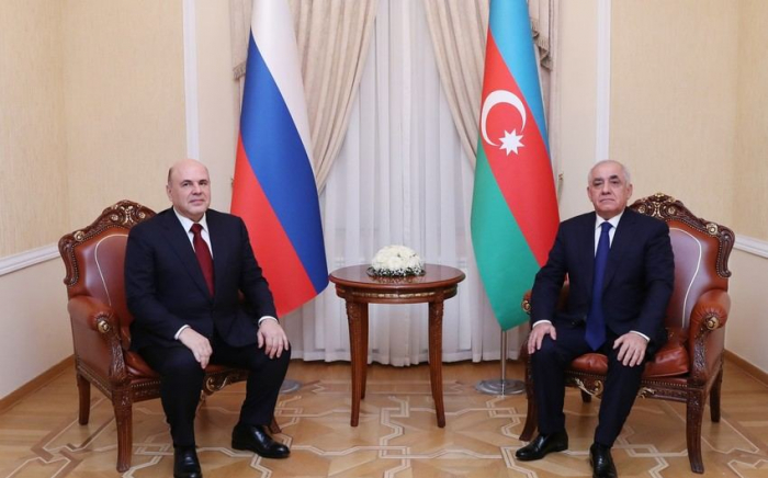   Azerbaijani, Russian PMs hold meeting in Baku   