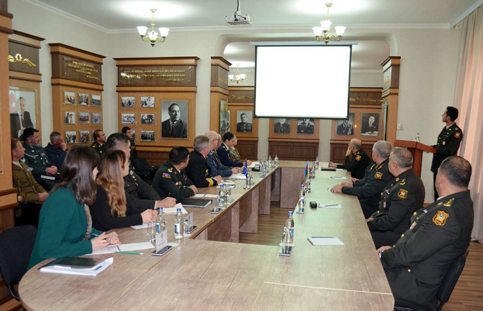 NATO delegation visits Azerbaijan National Defense University