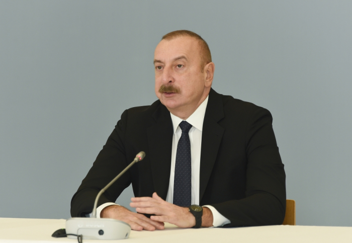     El Presidente  : "Azerbaiyán no permitirá que ningún actor extranjero nos imponga su voluntad"  