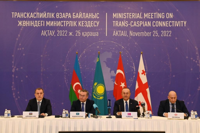   Aktau hosts trilateral meeting of Azerbaijani, Turkish, Kazakh ministers   