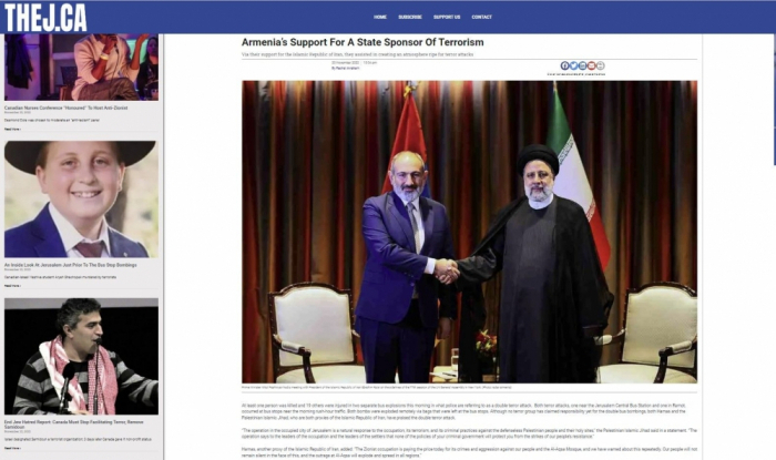  La coopération arméno-iranienne aux médias canadiens 