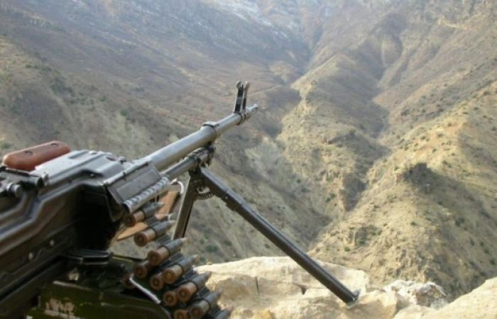   Illegal Armenian armed detachments again open fire at Azerbaijani army