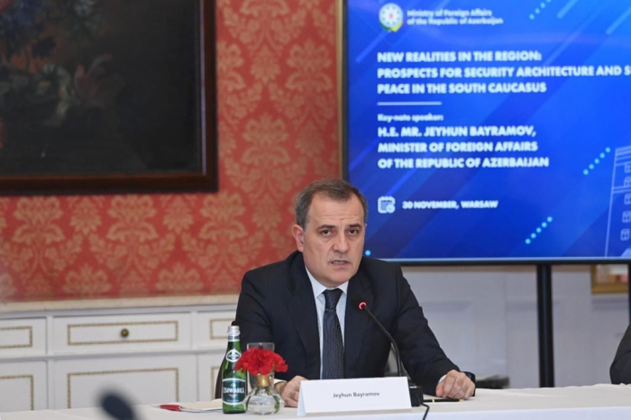   Aserbaidschanischer Außenminister informiert europäische Konferenzteilnehmer über armenische Provokationen  
