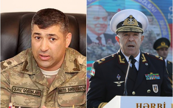 Mayis Bərxudarov və Sübhan Bəkirovun rütbəsi artırıldı Mayis Bərxudarov və Sübhan Bəkirovun rütbəsi artırıldı